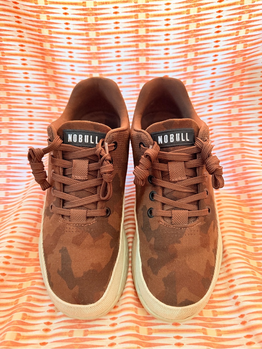 NOBULL Women’s/Men’s Brown Camo Canvas Trainer